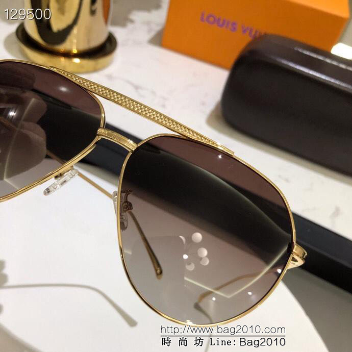 LV路易威登 男女同款 偏光太陽鏡 蛤蟆鏡框 適合各種臉型 情侶款 0187  lly1468